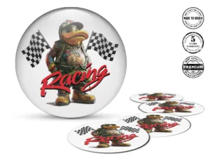 Wheel Badge Logo Ultimate Atomic Energy Flow